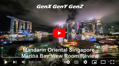 My Disciples’ And My Hotel Rooms – Mandarin Oriental Singapore Marina ...