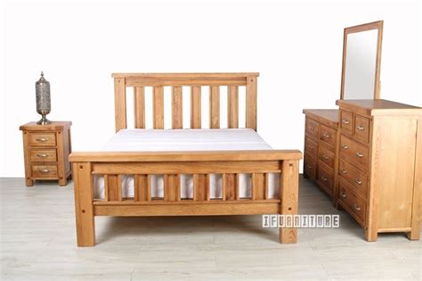 Westminster Solid Oak Bedroom Combo 5pc Super King Size