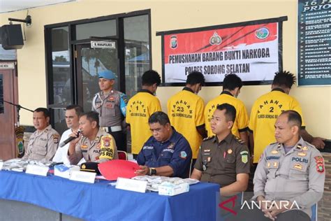 Polres Sorsel Berantas Narkoba Yang Menyasar Pelajar Antara News