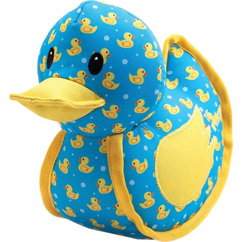 The Worthy Dog Rubber Duck Dog Toy, Large | NaturalPetWarehouse.com