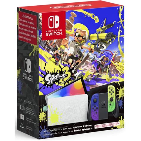 Consola Nintendo Switch Oled Splatoon 3 EdiciÓn Limitada Nintendo