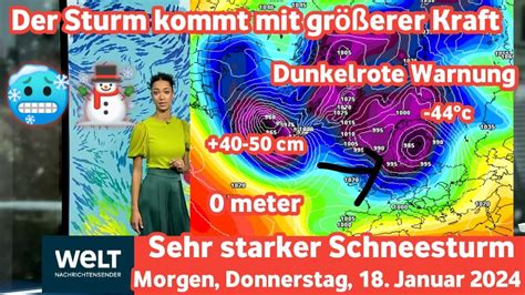 Wetter In Deutschland Morgen Donnerstag Januar Ein Sehr