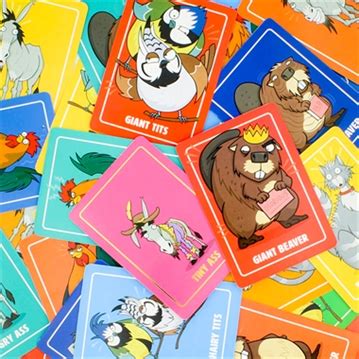 Giant Beaver Tiny Ass Card Game Find Me A Gift