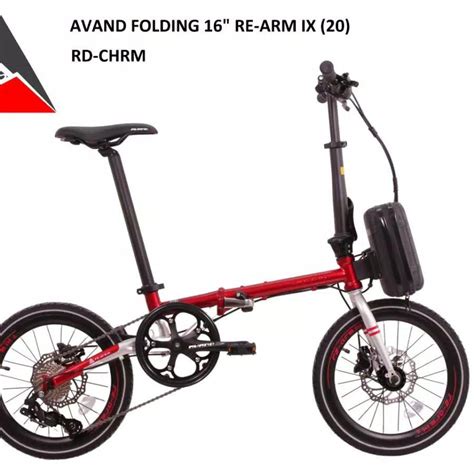 Jual Sepeda Lipat Avand Folding Re Arm IX Chromoly 9 Speed 20 Inch