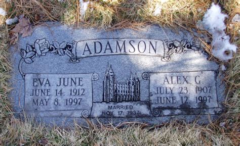 Alexander Gillespie Adamson 1907 1997 Monumento Find A Grave