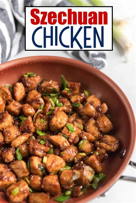 Szechuan Chicken - The Happier Homemaker