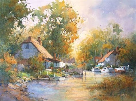 Ian Ramsay Watercolors Watercolor Landscape Paintings Watercolor