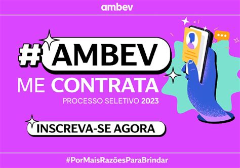 Ambev lança PROGRAMA DE TRAINEE 2023