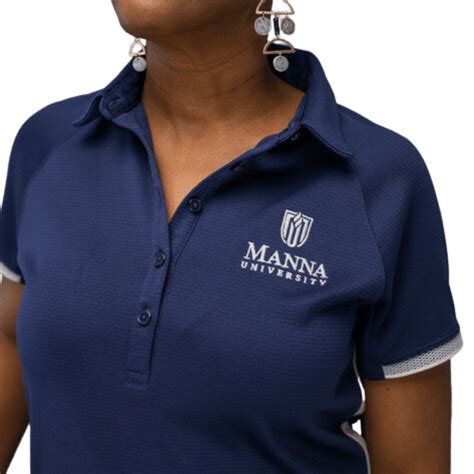 Womens Manna U Polo Manna University Store