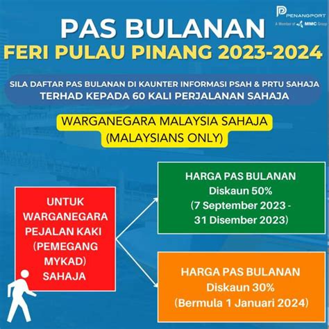 Penang Ferry Fare Table Paul Tan S Automotive News