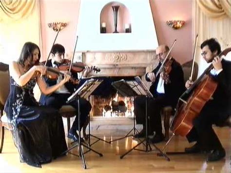 Air On G String Bach Bravo String Quartet Youtube