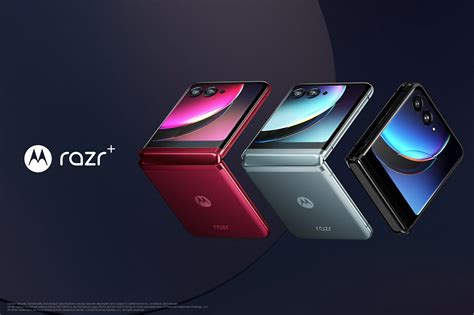 New Motorola RAZR+ Foldable Smartphone Has Large External Cover Display ...