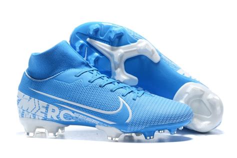 Nike Mercurial Superfly VII Club FG-blue White Sale