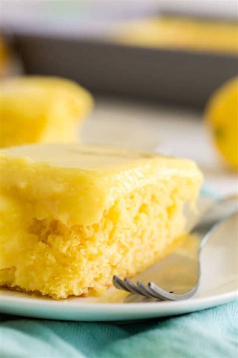 Lemon Poke Cake Recipe Dessert Recipes The Best Blog Recipes