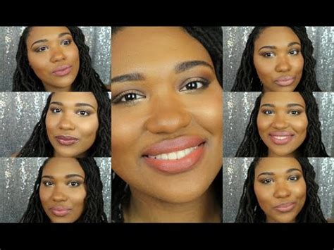 Nude Lipsticks On Brown Skin YouTube