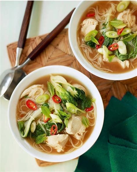 Easy Chicken Pho Recipe Delicious Magazine