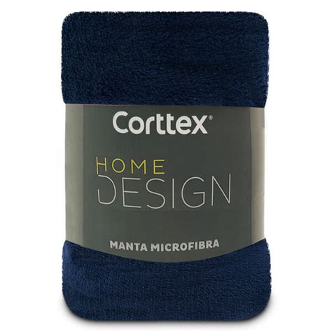 Manta Cobertor Casal Microfibra Soft Macia 180x220cm Corttex Leroy Merlin