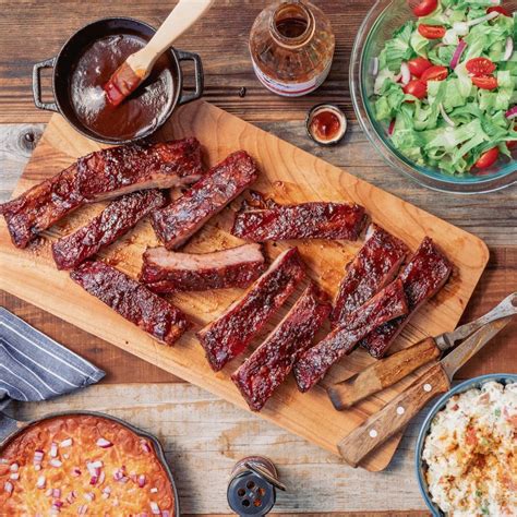 Pork Ribs With Black Cherry Chipotle Kinders