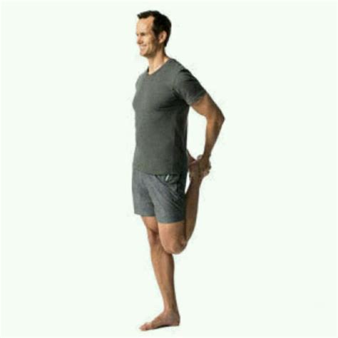 Standing quadriceps stretch (custom) by Thomas R. - Exercise How-to ...