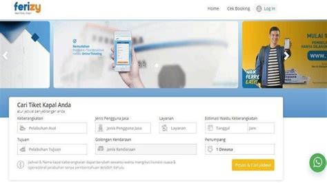 Fakta Menarik Ferizy Aplikasi Beli Tiket Kapal Feri Secara Online