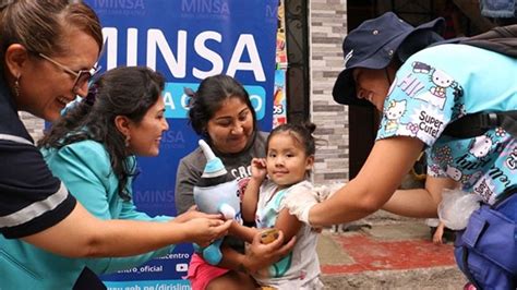 “ponte Al Día Con Tus Vacunas” Minsa Desplegó Brigadas De Vacunación En San Juan De Lurigancho