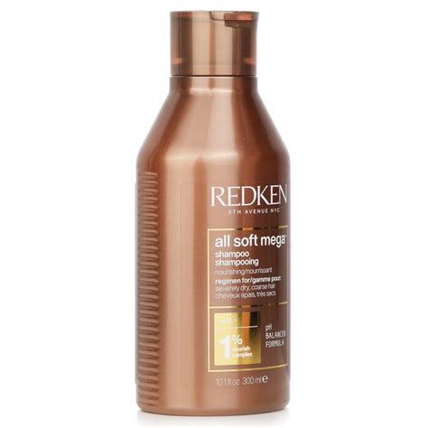 Redken All Soft Mega Shampoo For Severely Dry Coarse Hair 300ml101oz Dry Hair Free