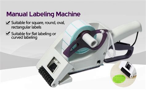 Zonepack Manual Label Applicator Round Bottle Labeling Machine Hand