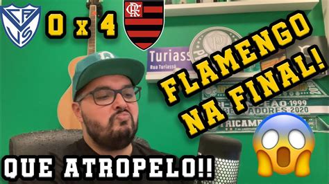 HAT TRICK DO PEDRO REACT Velez 0x4 Flamengo Melhores Momentos