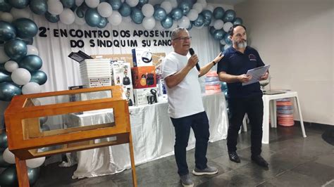 Fequimfar Prestigia Encontro Dos Aposentados Do Sindicato Dos