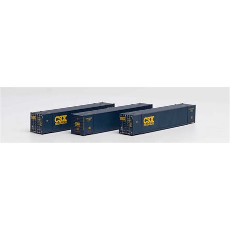 N Cimc Container Csx Pack Chuck S Trains Hobby Depot