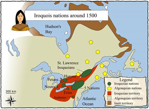 Les Iroquoiennes Et Les Algonquiennes Vers Societies And Territories