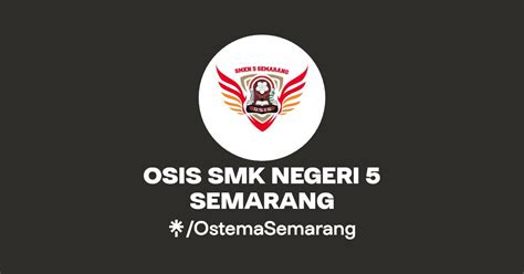 OSIS SMK NEGERI 5 SEMARANG Instagram TikTok Linktree