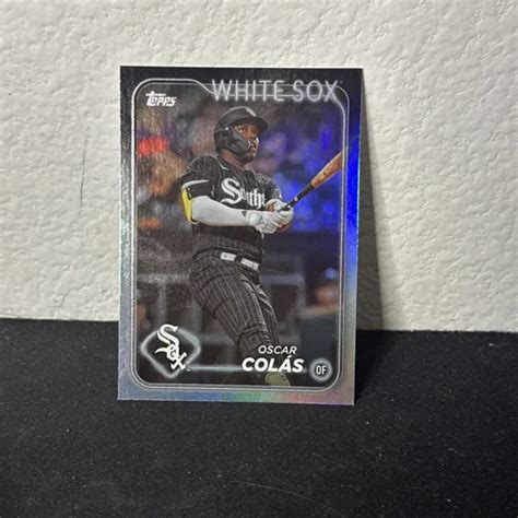 FEUILLE ARC EN CIEL OSCAR Colas 2024 Topps Series 1 SP Chicago White