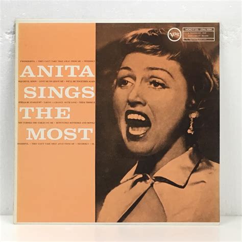 Anita Sings The Most Anita O Day Anita O Day