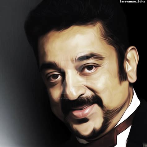 Kamal Hassan Digital Painting By Saravanan95 On Deviantart