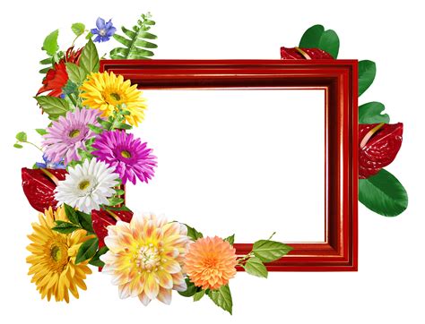 0 Result Images Of Marcos De Flores Para Invitaciones Png PNG Image