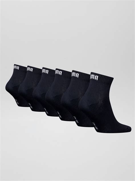 Lot De 6 Paires De Chaussettes Unisex Puma Noir Kiabi 15 00