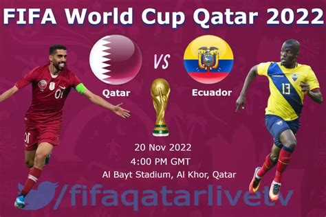 Link Live Streaming Piala Dunia 2022 Qatar Vs Ekuador Sebagai Laga