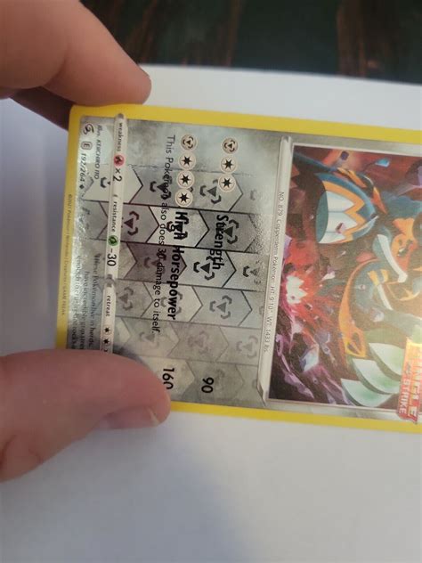 Pokémon TCG Copperajah Fusion Strike 192 264 Reverse Holo Uncommon