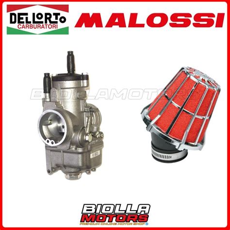 06831 043075 K0 Carburatore Dellorto Phbe 34 Bs 2t Filtro Malossi Ar