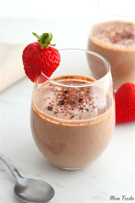 Healthy Chocolate Mousse Mom Foodie