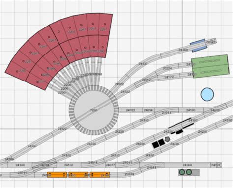 Gleisplan F R Ein Kleines Bahnbetriebswerk F R Dampfloks Mit M Rklin C