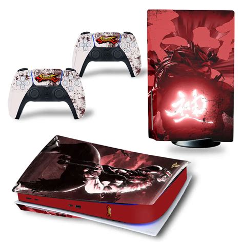 Customized Ps5 Vinyl Skin Console Cover Sticker With 2 Controller