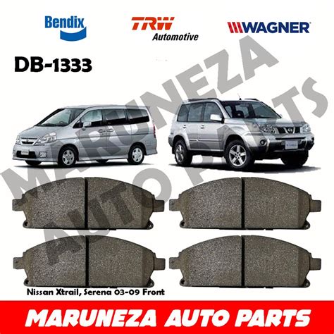 Brake Pads DB1333 Nissan Xtrail Serena 03 09 Front Shopee Philippines