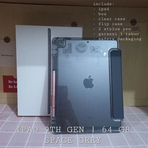 jual apple ipad  generation wi fi gb space grey shopee indonesia
