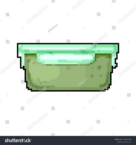 Sandwich Lunch Box Game Pixel Art Stock Vector (Royalty Free