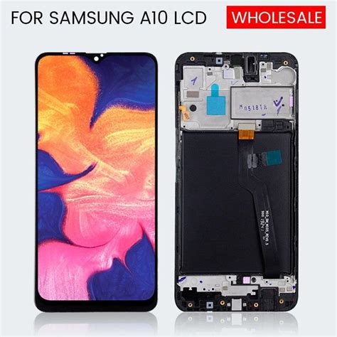 Orijinal LCD Ekran SAMSUNG Galaxy A10 A105G A105M A105 SM A105F DS