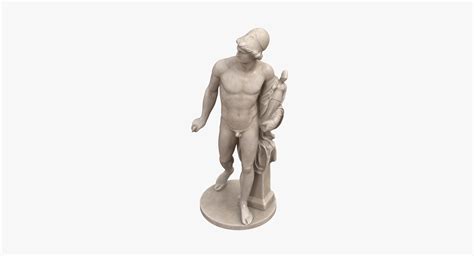 Diomedes statue 3D - TurboSquid 1672281