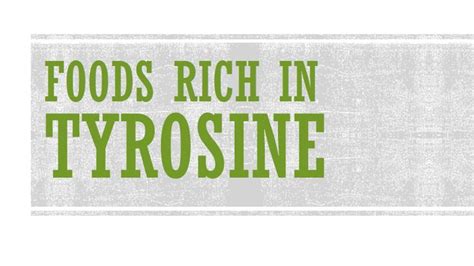 Foods Rich in Tyrosine - Foods High in Amino Acid - BENEFITS OF ...