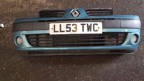 Renault Clio MK2 20012006 Front Bumper Green Blue Tef47 Store